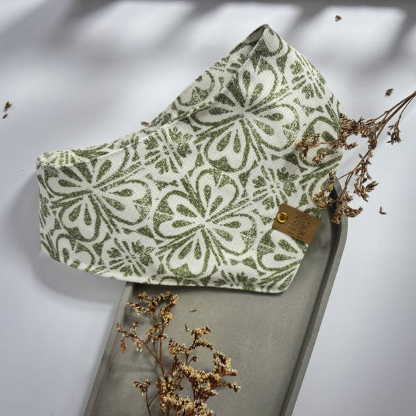 Hundehalstuch "Vintage Green“