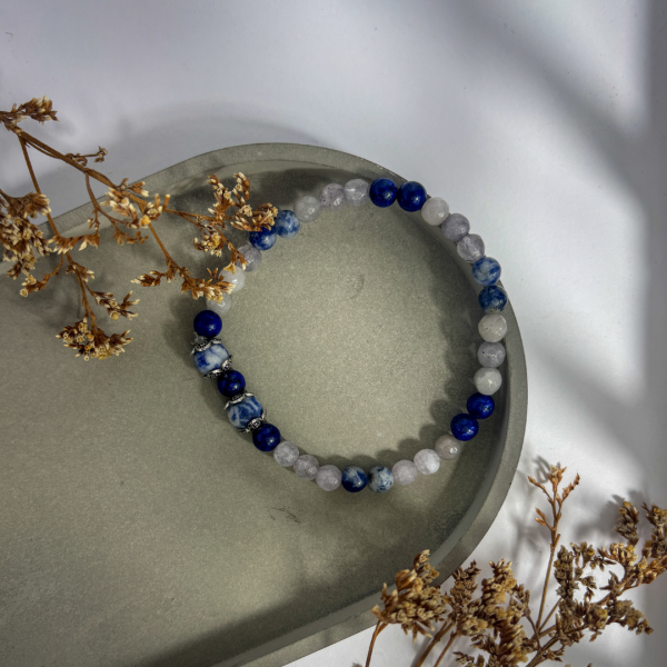 Armband– "Blue Steel"