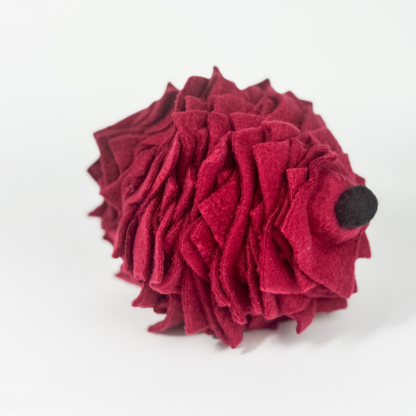 Hej Henry - Schnüffelspielzeug Igel Weinrot