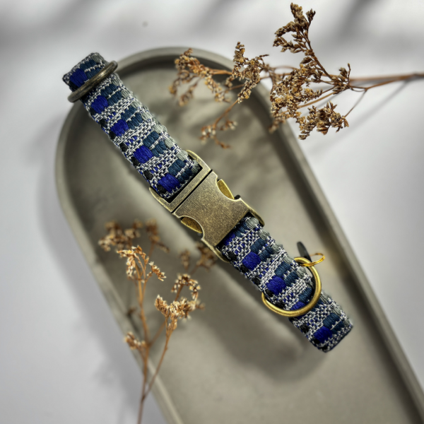 Halsband „Blue Steel“