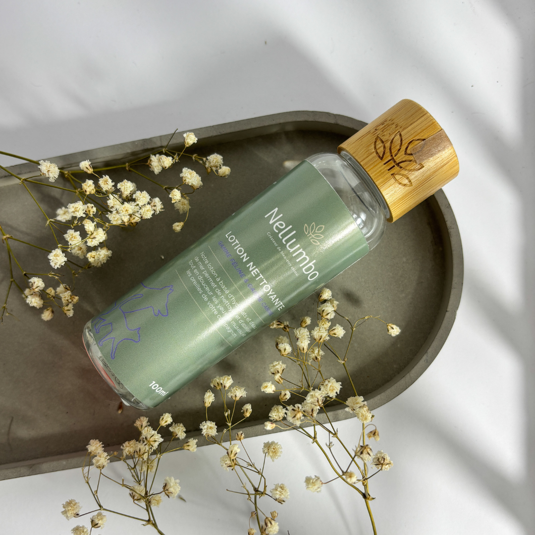 Nellumbo - Reinigungslotion für Hunde und Katzen – Bild 2