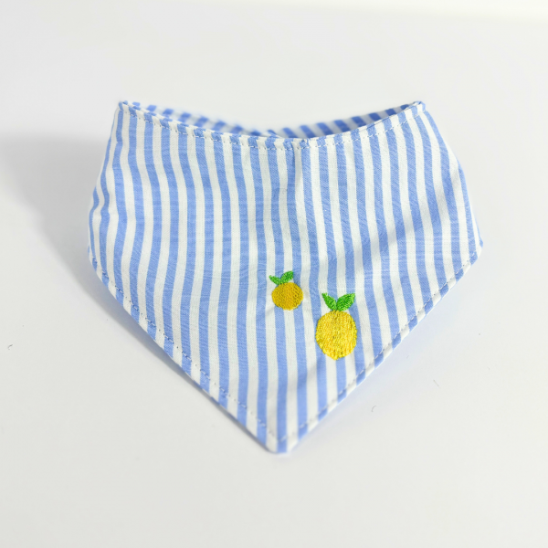 Hundehalstuch "Lemon-Stripe"