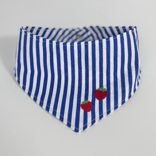 Hundehalstuch "Strawberry-Stripe"